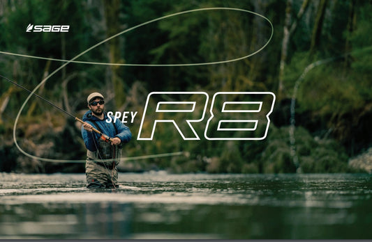 The NEW Sage SPEY R8 Double Handed Fly Rods