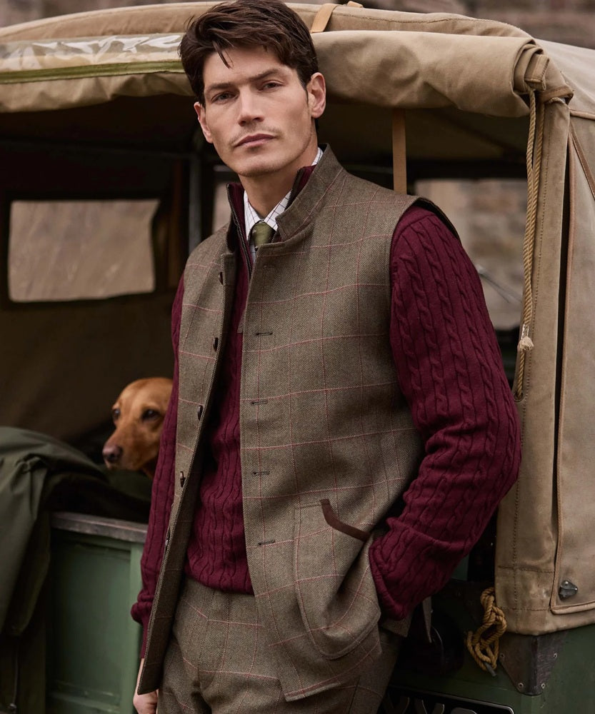 Schoffel Holcot Tweed Waistcoat