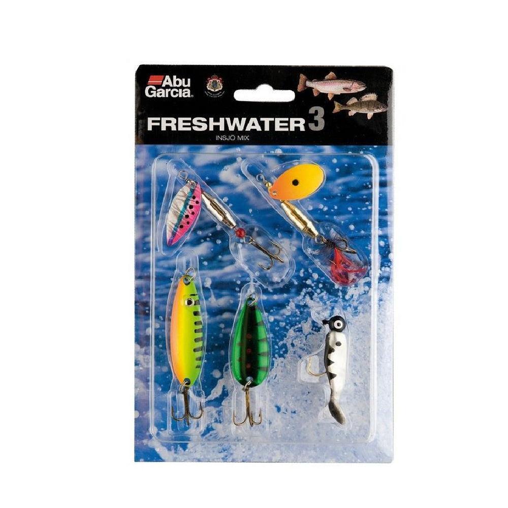 Abu Garcia Freshwater Mix 3 Spinner/ Spoon Kit-Gamefish