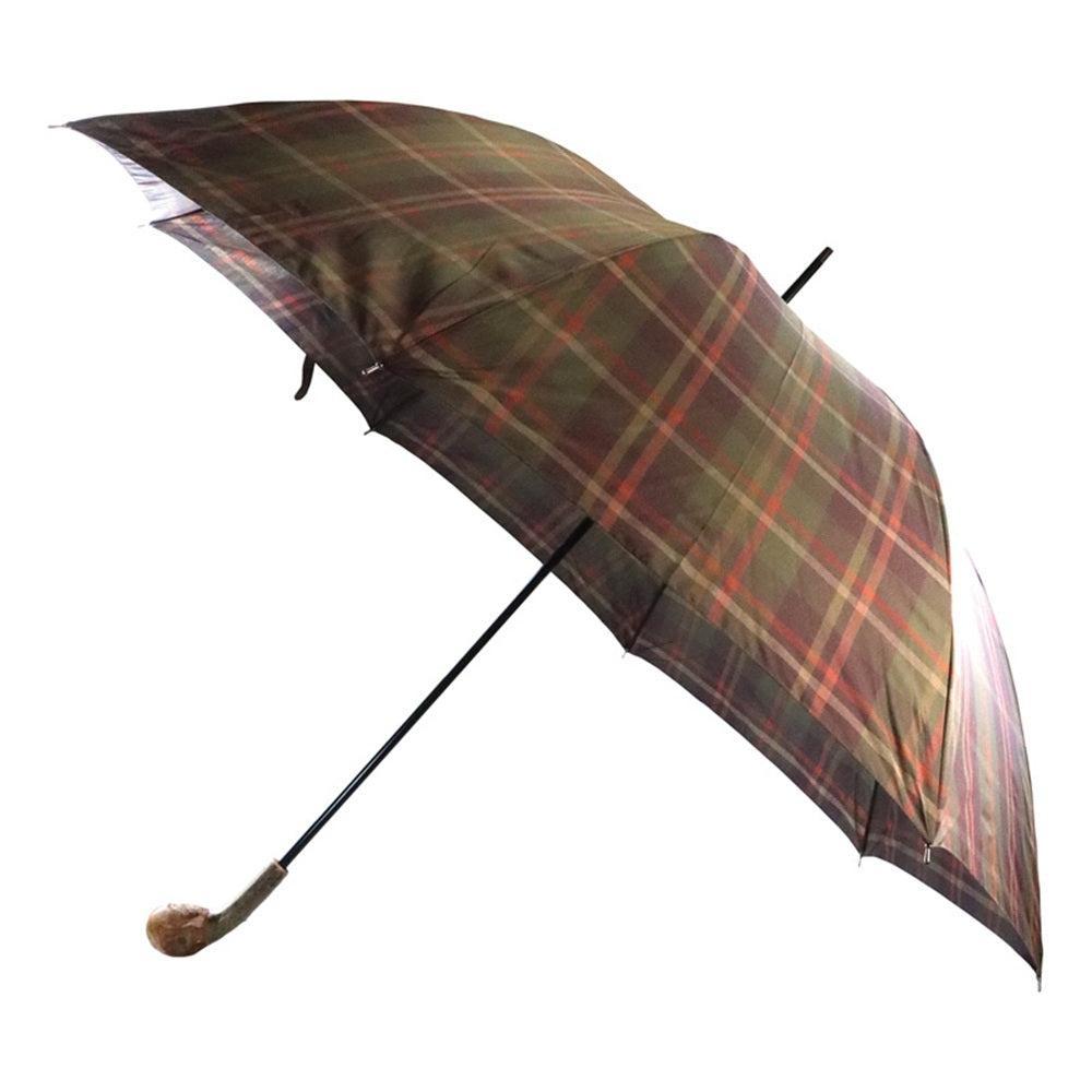 Classic Canes Elite Golfing Umbrella with Ash Knob - Tartan-Gamefish