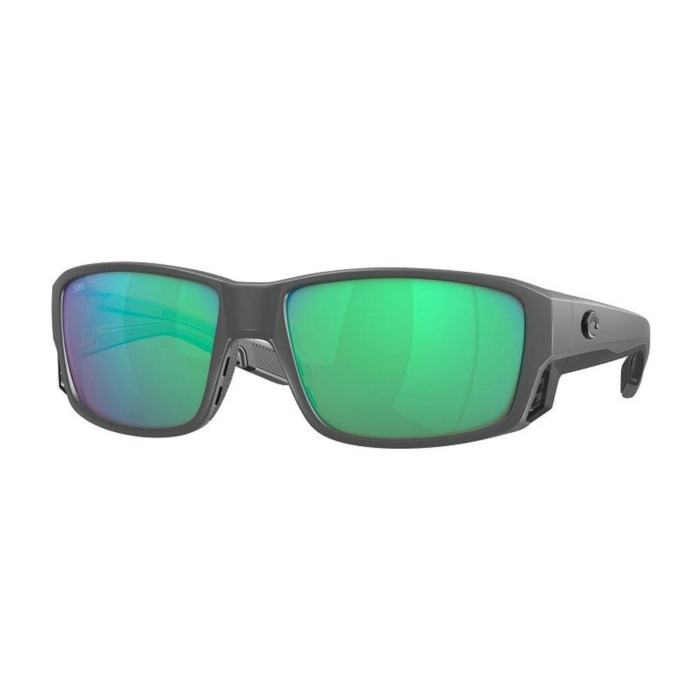 Costa Del Mar Tuna Alley Pro Sunglasses Matte Black Copper Silver Mirror 580g