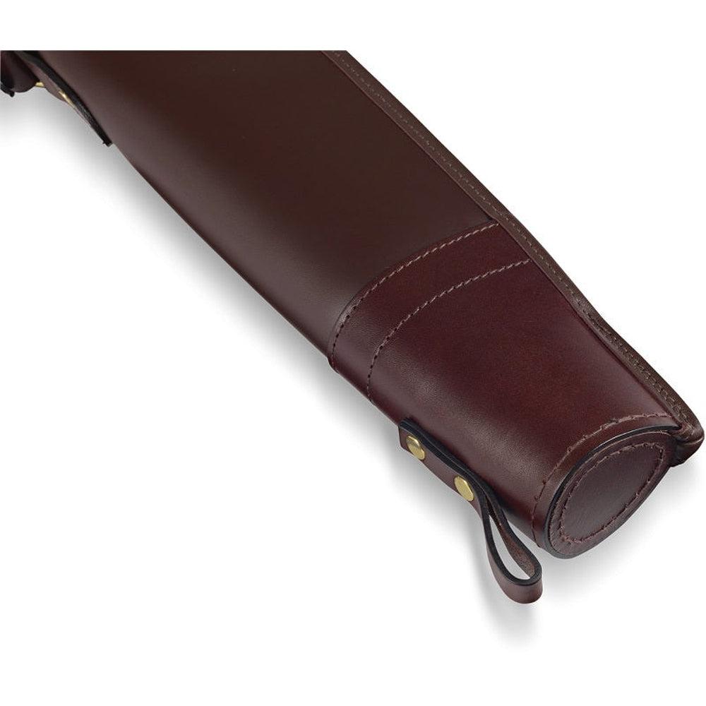 Croots Byland Leather Shotgun Slip Zip - Oxblood-Gamefish