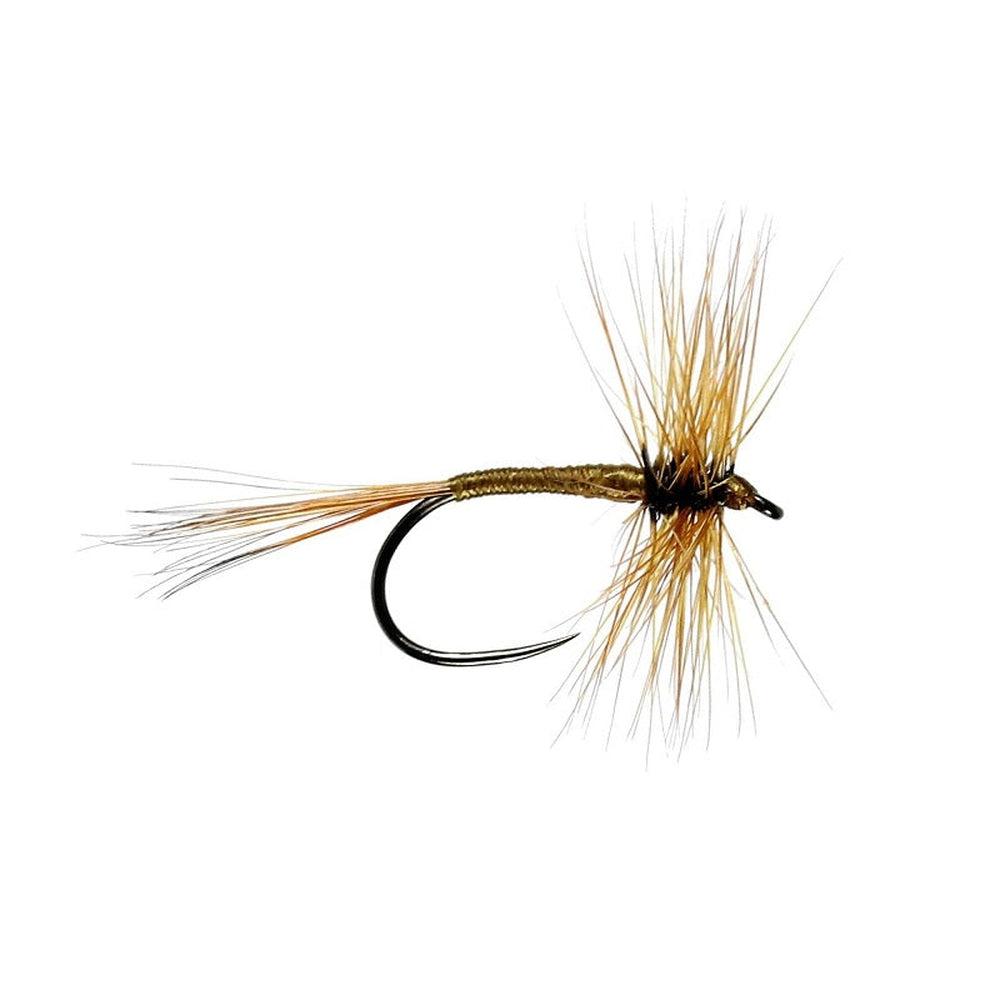 Dark Olive Barbless Dry Fly-Gamefish