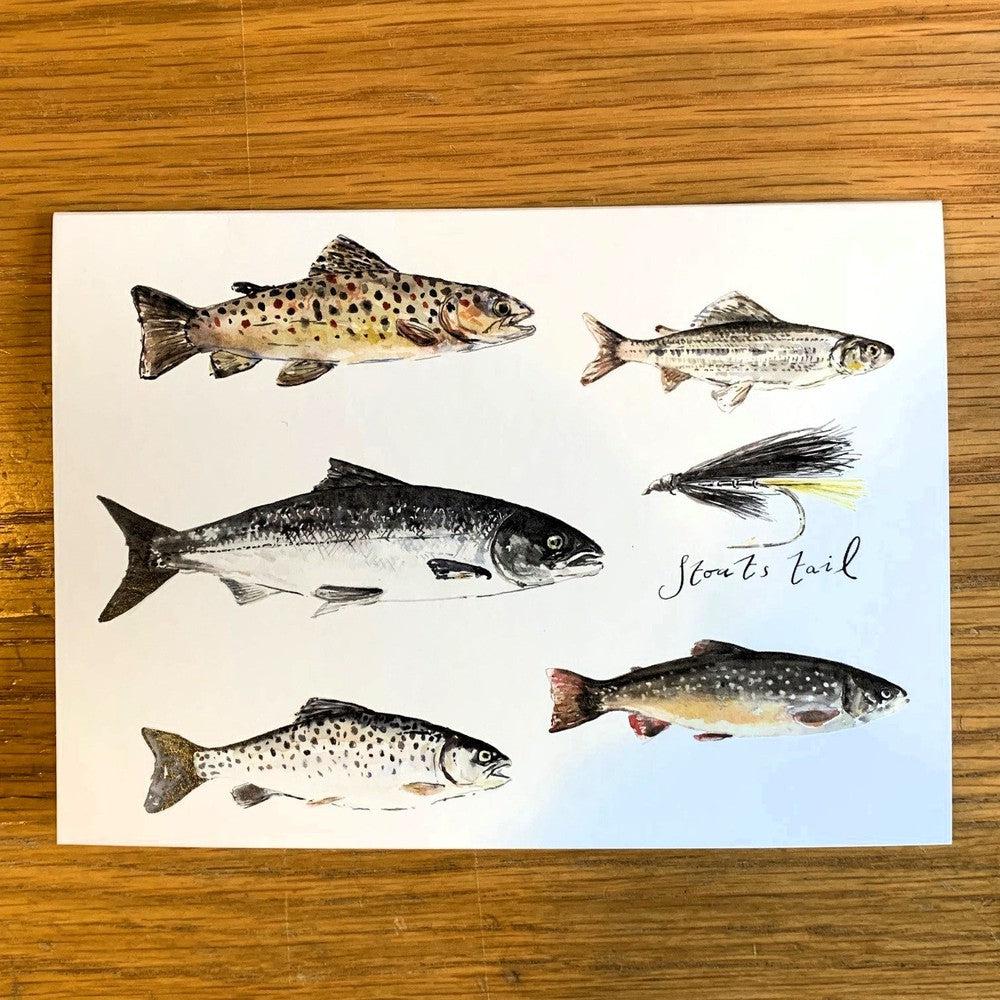 Game fish - Greeting Card-Gamefish