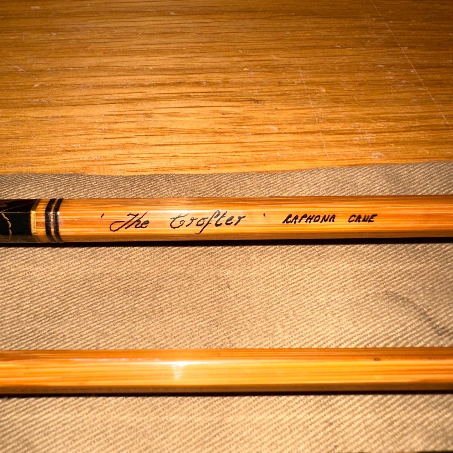 Norcro Fishing Tackle "The Crofter" Raphona Cane 9' #7 Fly Rod
