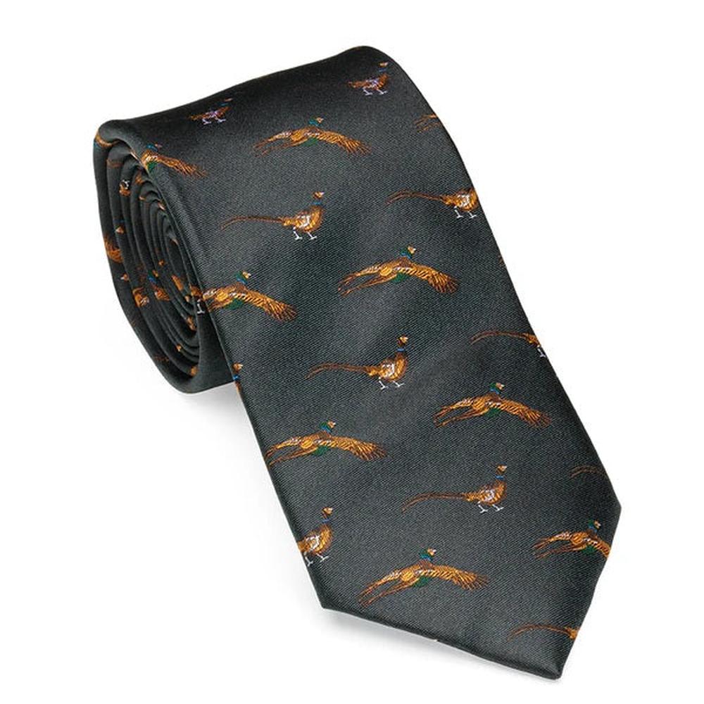 Laksen Pheasant Silk Ties-Gamefish