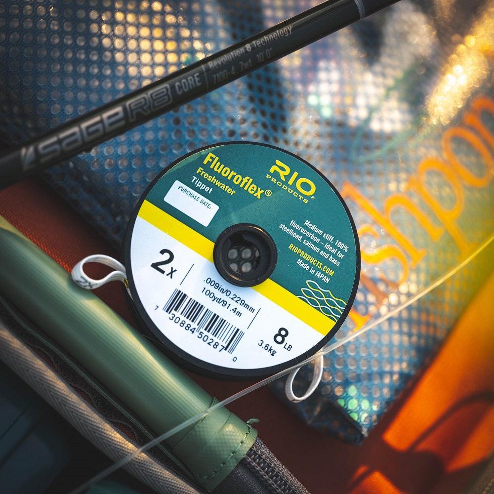 RIO Fluoroflex Freshwater Tippet Guide Spools (100m)-Gamefish