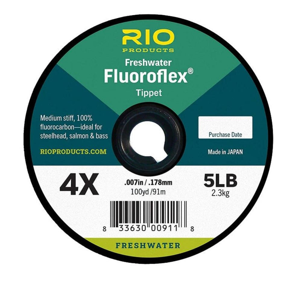 RIO Fluoroflex Freshwater Tippet Guide Spools (100m) Buy One Get One Free-Gamefish
