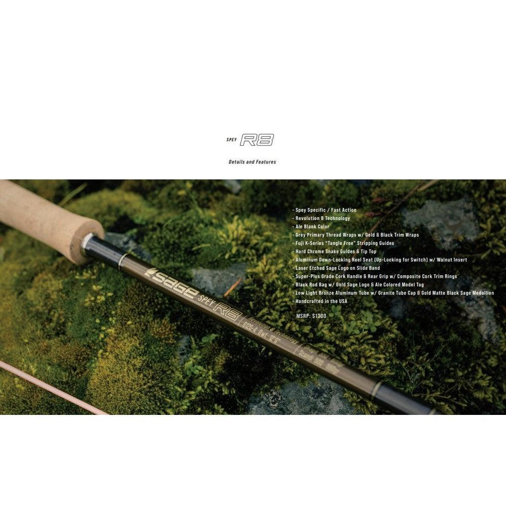 Sage SPEY R8 Double Handed Fly Rod-Gamefish