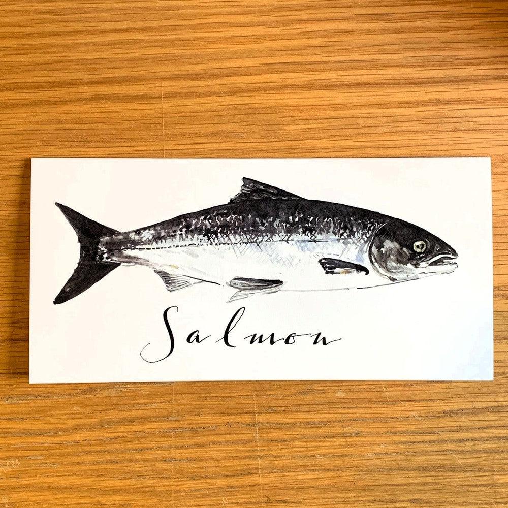Salmon - Greeting Card-Gamefish