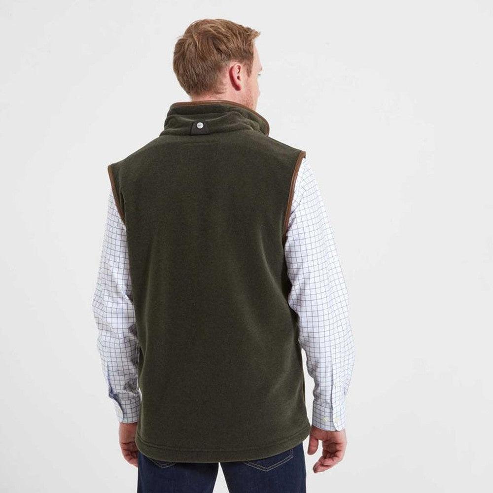 Schoffel Oakham Fleece Gilet - Dark Olive-Gamefish