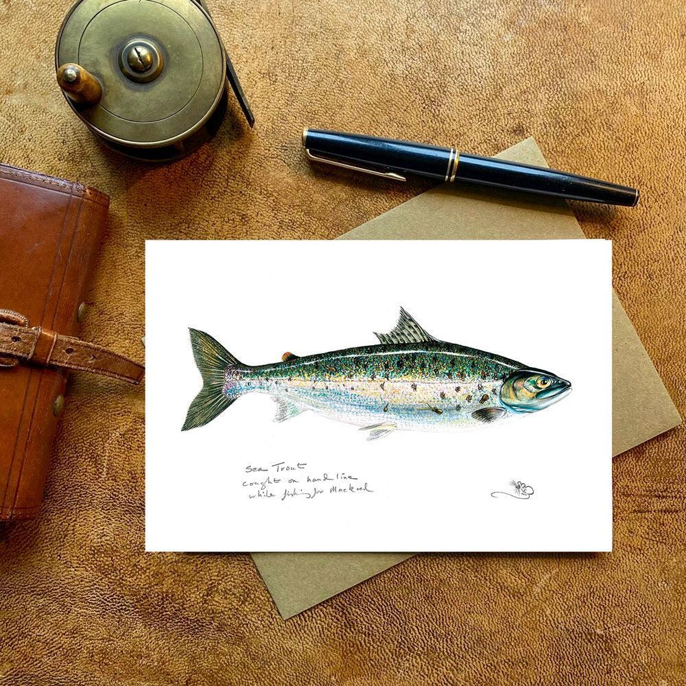 Sea Trout Card-Gamefish
