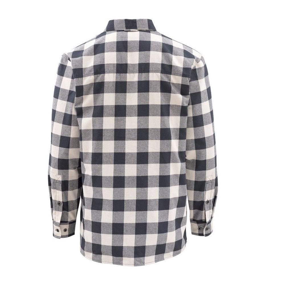 Simms ColdWeather Shirt Sand Buffalo Plaid-Gamefish
