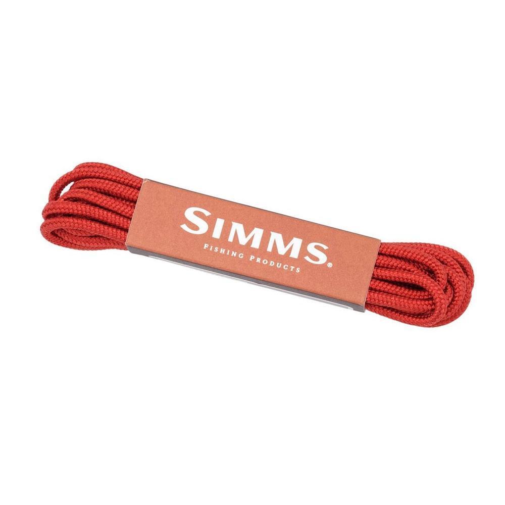 Simms Replacement Laces Black & Orange-Gamefish