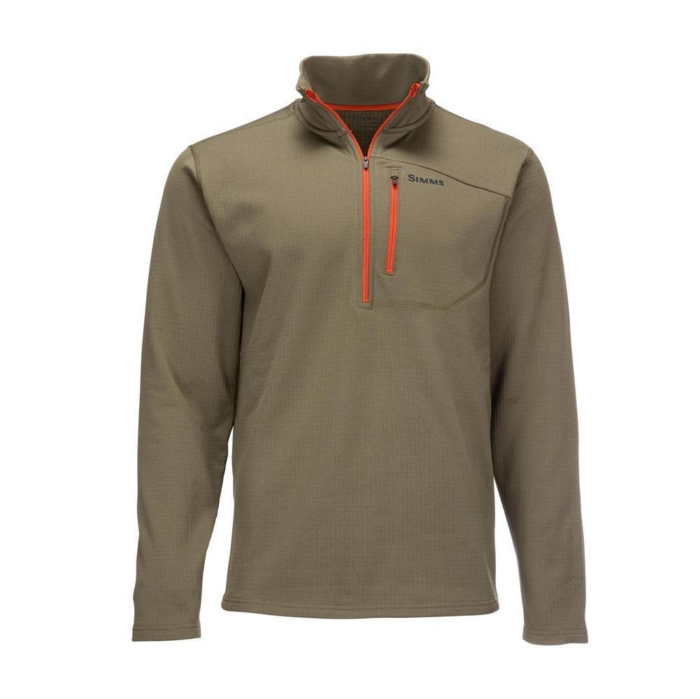 Simms Thermal 1/4 Zip Top - Dark Stone-Gamefish