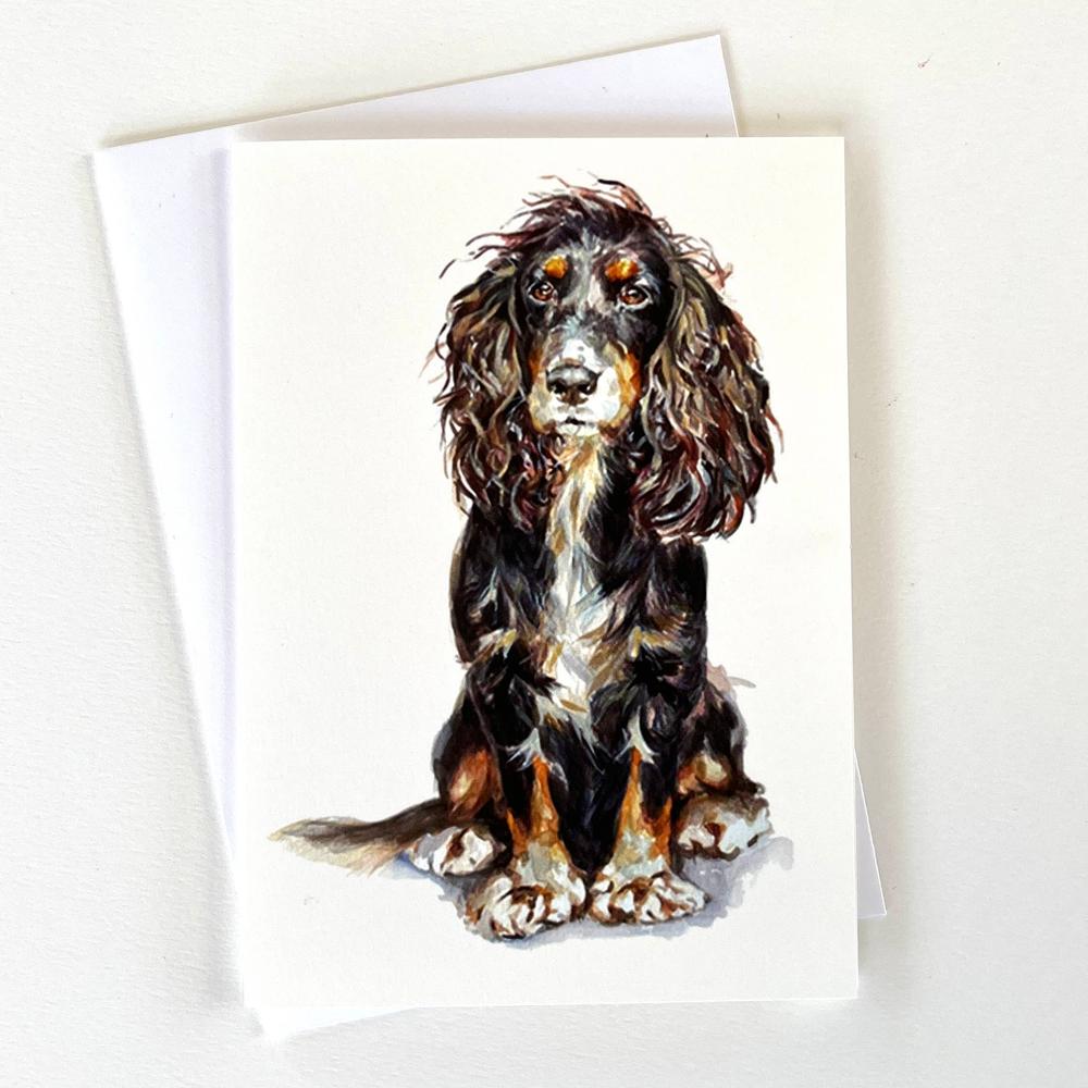 Spaniel - Greeting Card-Gamefish