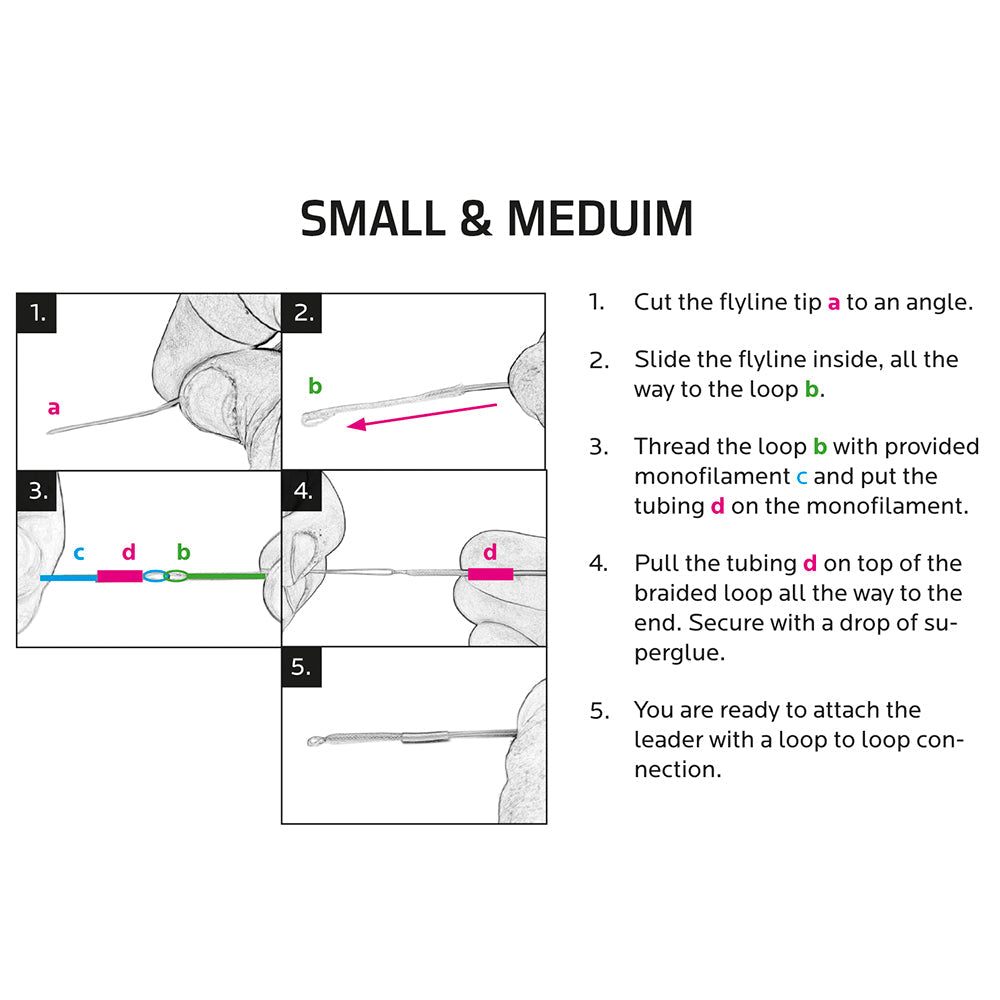 Vision Nano Braided Loops-Gamefish