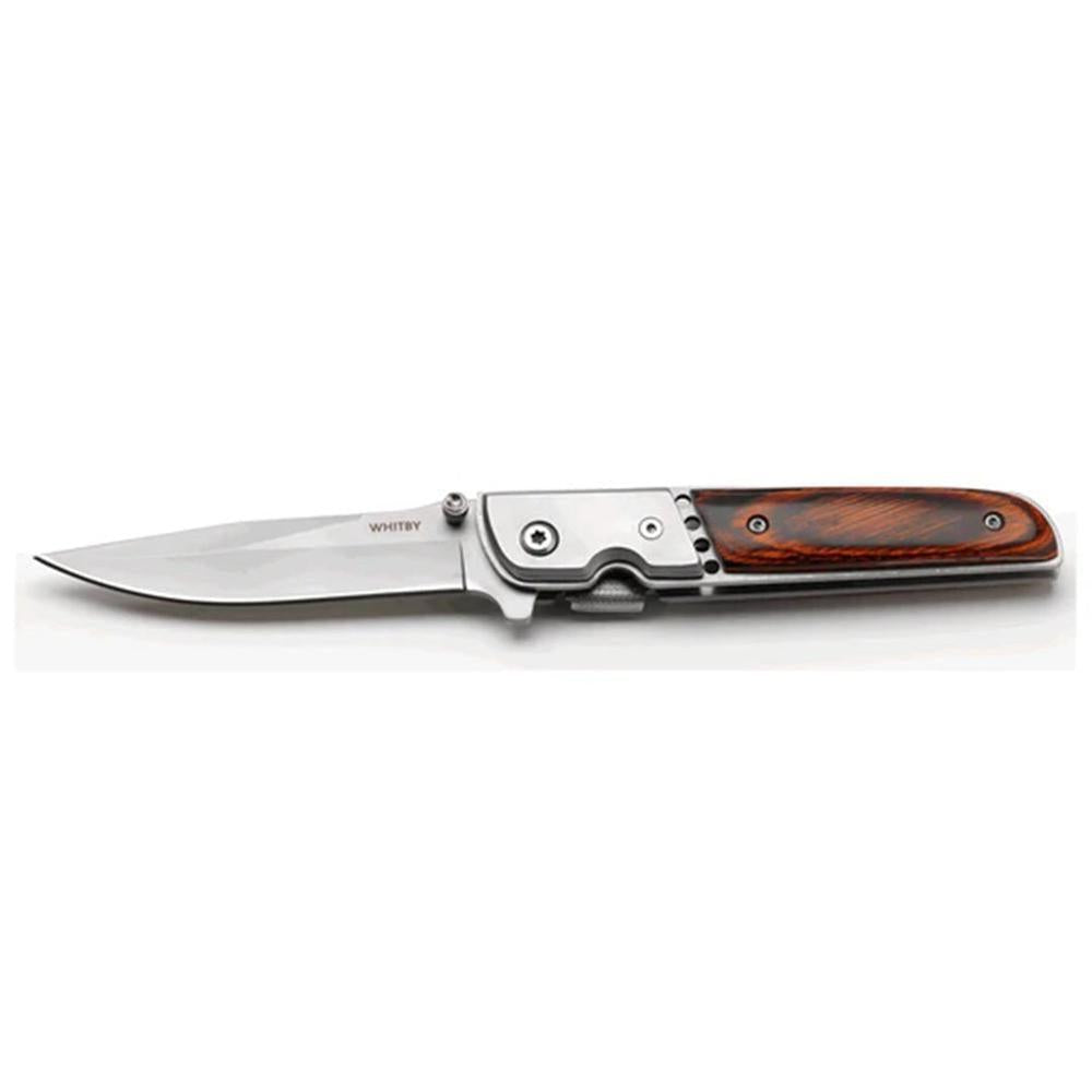 Whitby Pakkawood & Stainless Steel Lock Knife-Gamefish