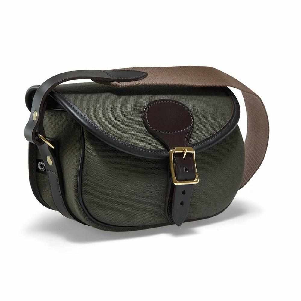 Croots Rosedale Canvas Cartridge Bag - Loden - Gamefishltd