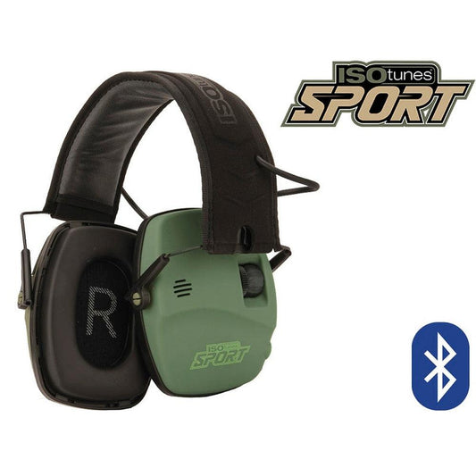 Defy Slim Bluetooth Earmuffs by ISOTunes Sport-Gamefish
