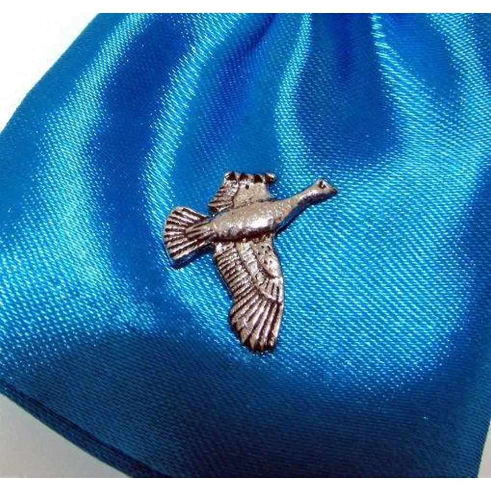 Flying Grouse Pin Badge - Pewter – Gamefish