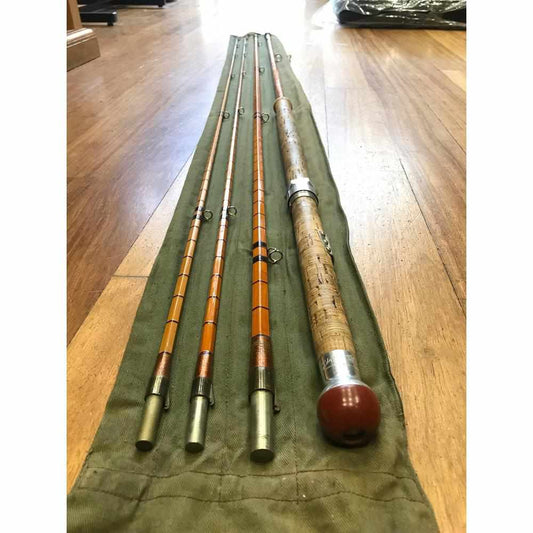 Hardy 'the wye' palakona 13'6" double handed Split cane rod-Gamefish