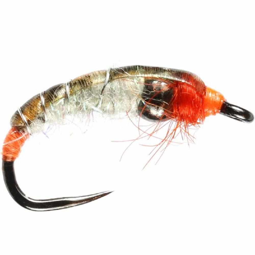 Orange Pearl T/B Barbless Nymph-Gamefish