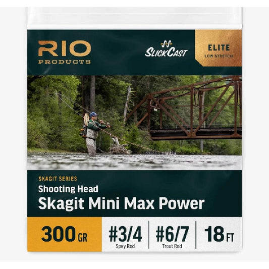 RIO Elite Skagit Mini Max Power Shooting Head-Gamefish