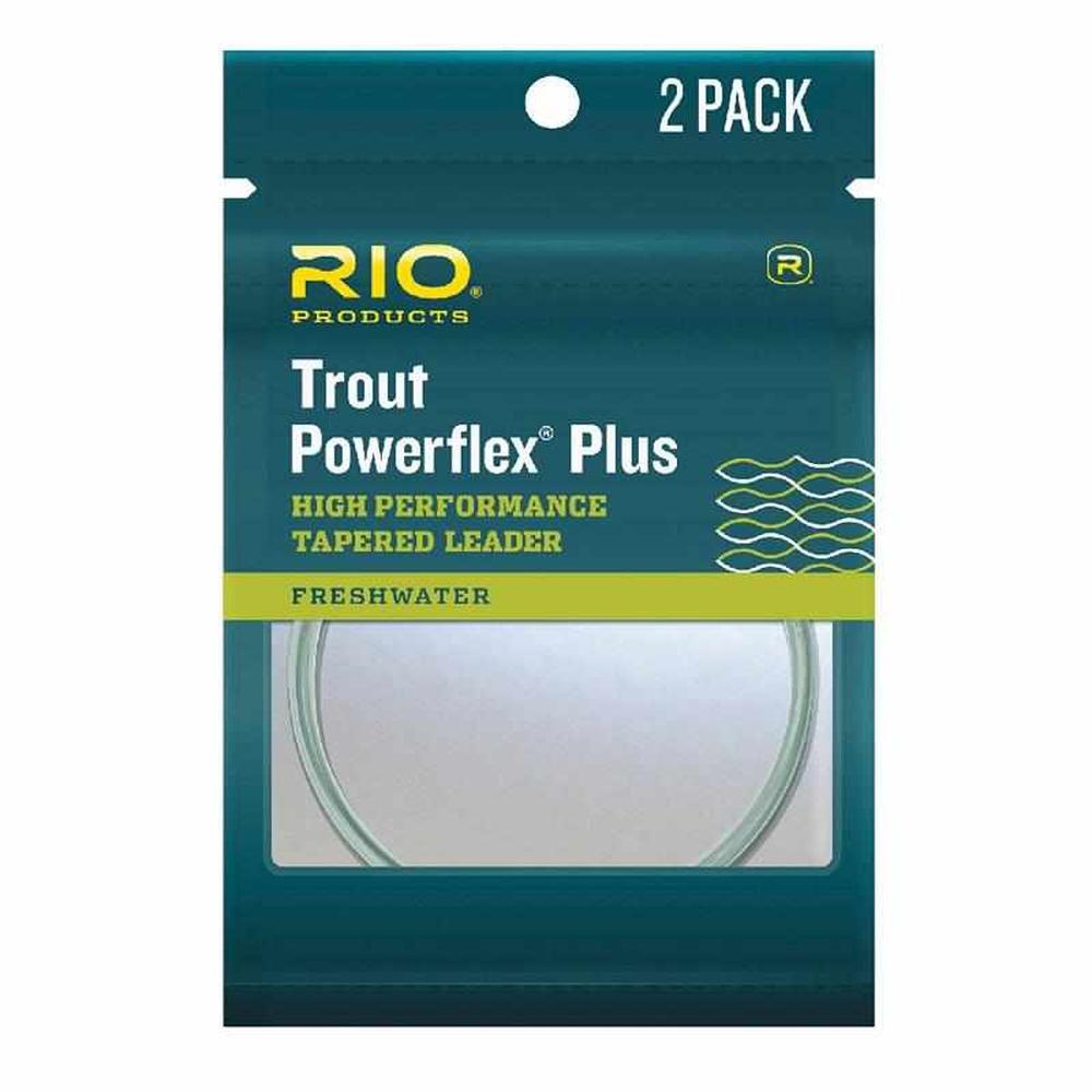 RIO Powerflex Plus Tapered Leaders 9ft - 2 pack-Gamefish