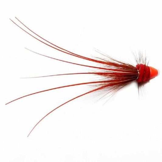 Red Francis Tungsten Cone Tube Fly-Gamefish