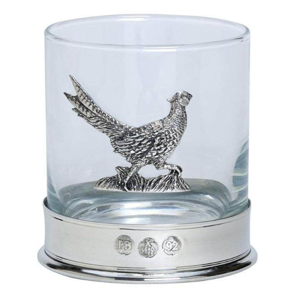 Running Pheasant Whisky Tumbler-Gamefish
