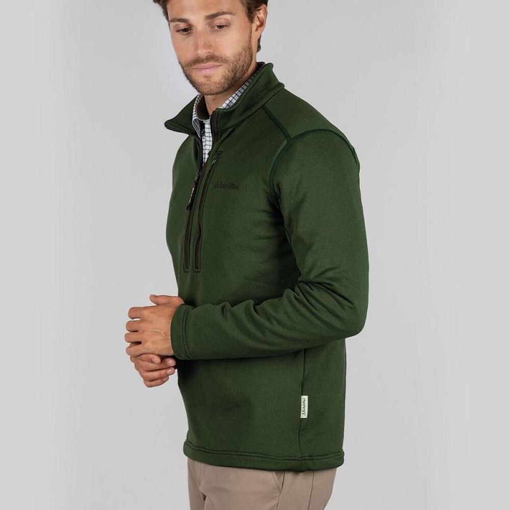 Schoffel Annan Technical 1/4 Zip - Loden-Gamefish