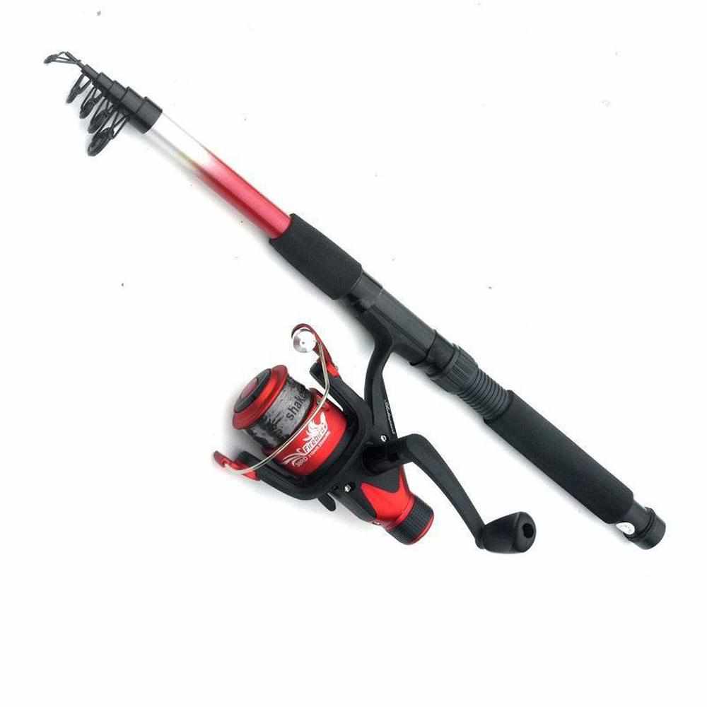 Shakespeare Firebird 8ft Telescopic Spin Combo-Gamefish
