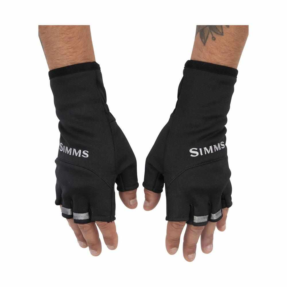 Simms Freestone Half Finger Glove-Gamefish