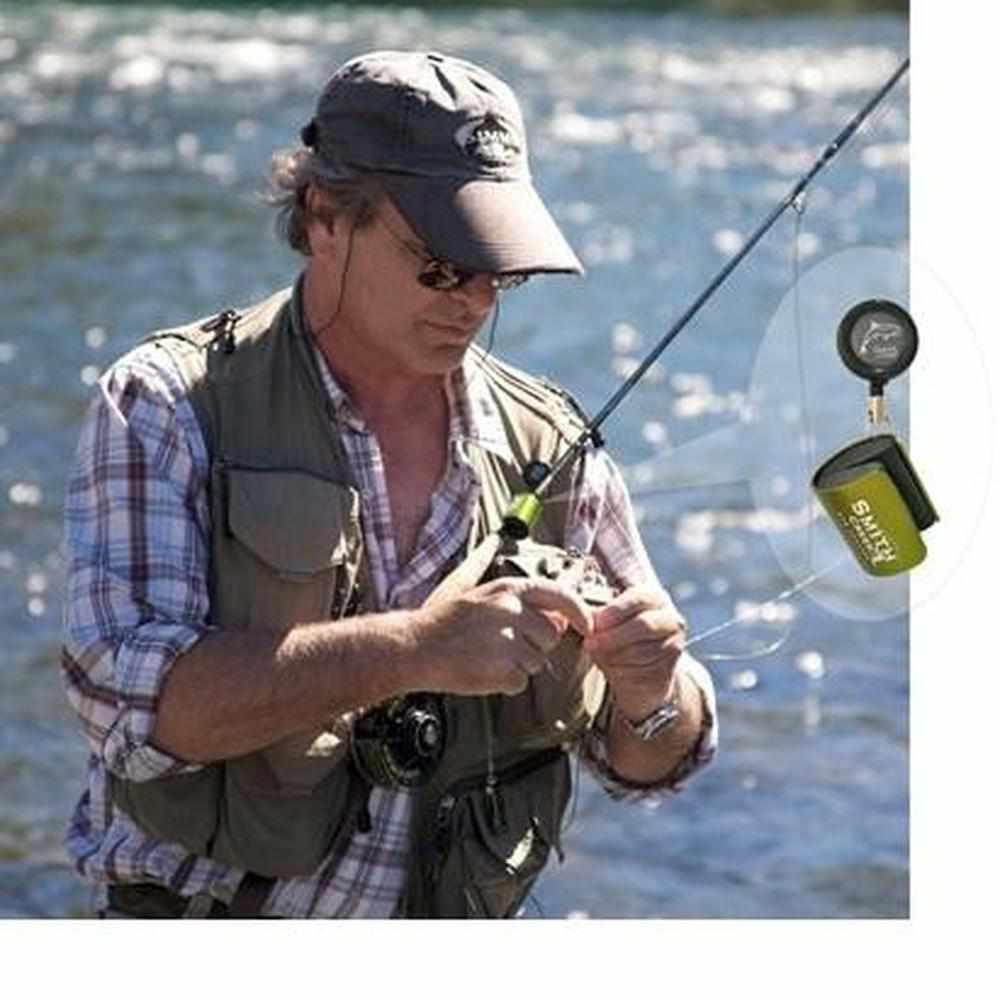 Smith Creek Rod Clip With Zinger-Gamefish