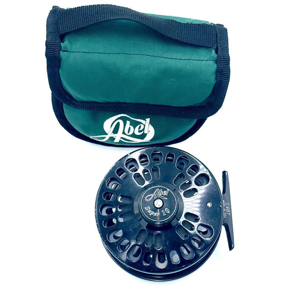 Abel Super 10 Fly Fishing Reel. Made in USA. W/ Pouch. S487-Gamefish