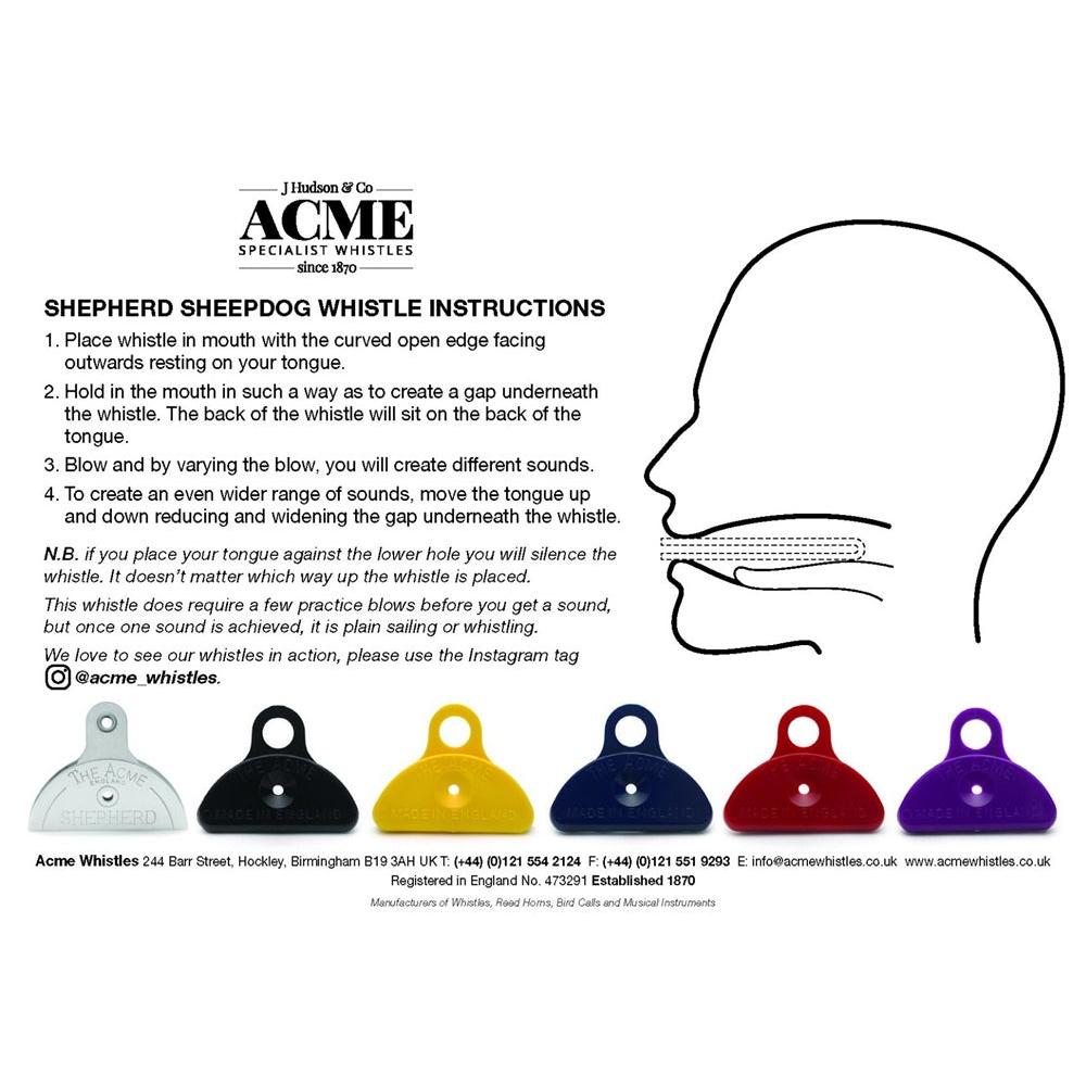 Acme 575 Shepherds Mouth Nickel Whistle-Gamefish