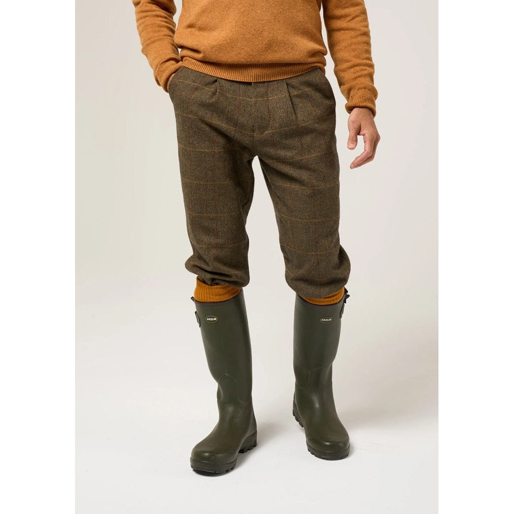 Alan Paine Combrook Mens Tweed Breeks - Teak-Gamefish