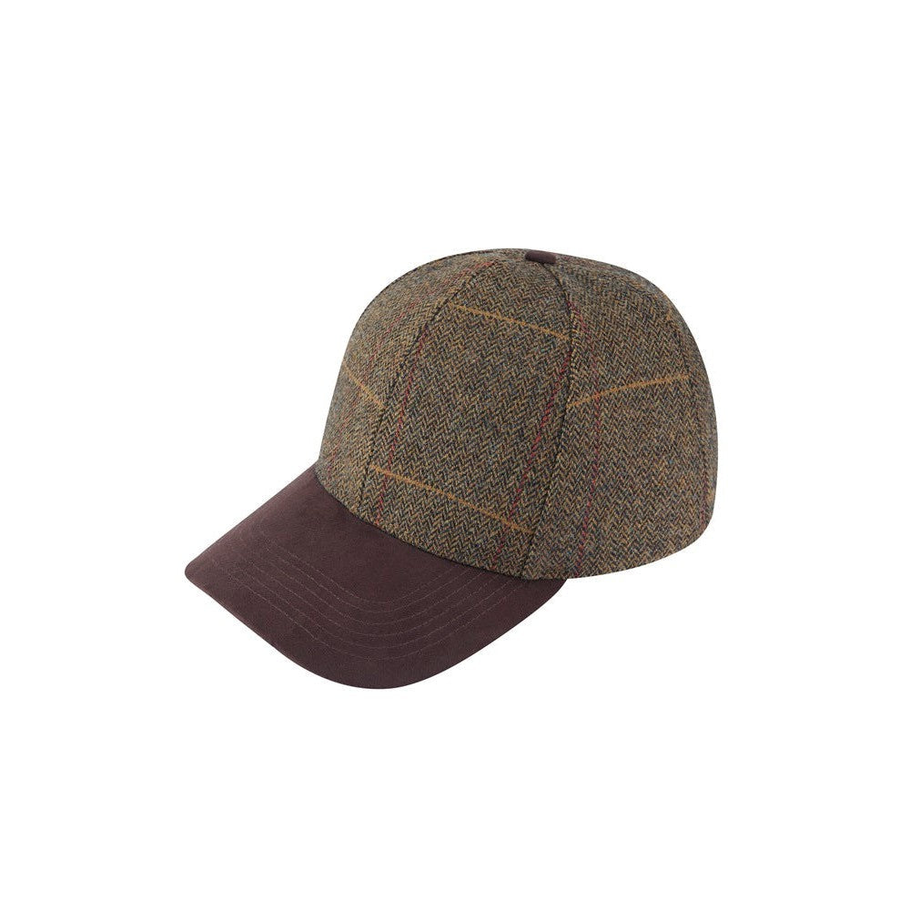 Alan Paine Combrook Tweed Baseball Cap-Gamefish