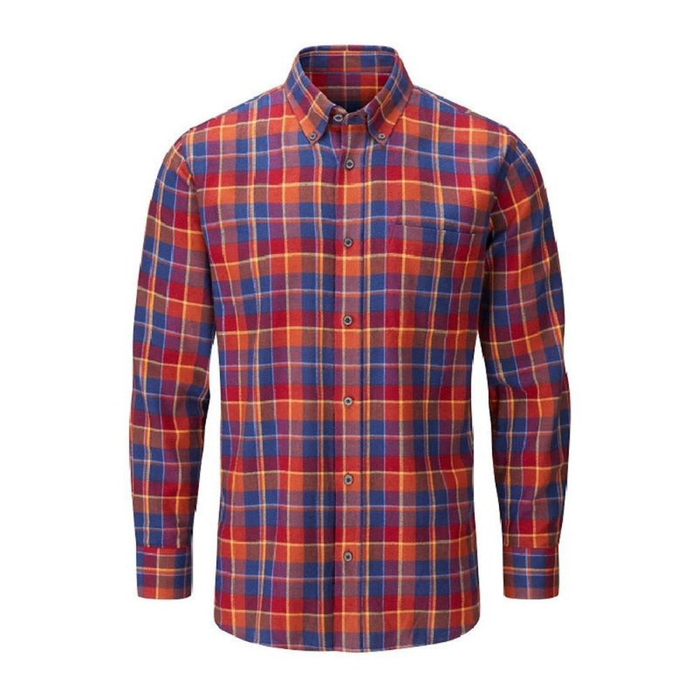 Alan Paine Ilkley Flanel Check Shirt Shooting Fit - Various Colours-Gamefish