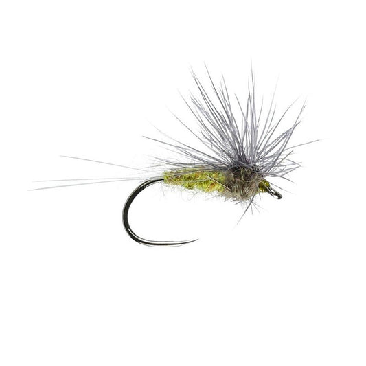 BWO Stacked Hackle Barbless Dry Fly-Gamefish