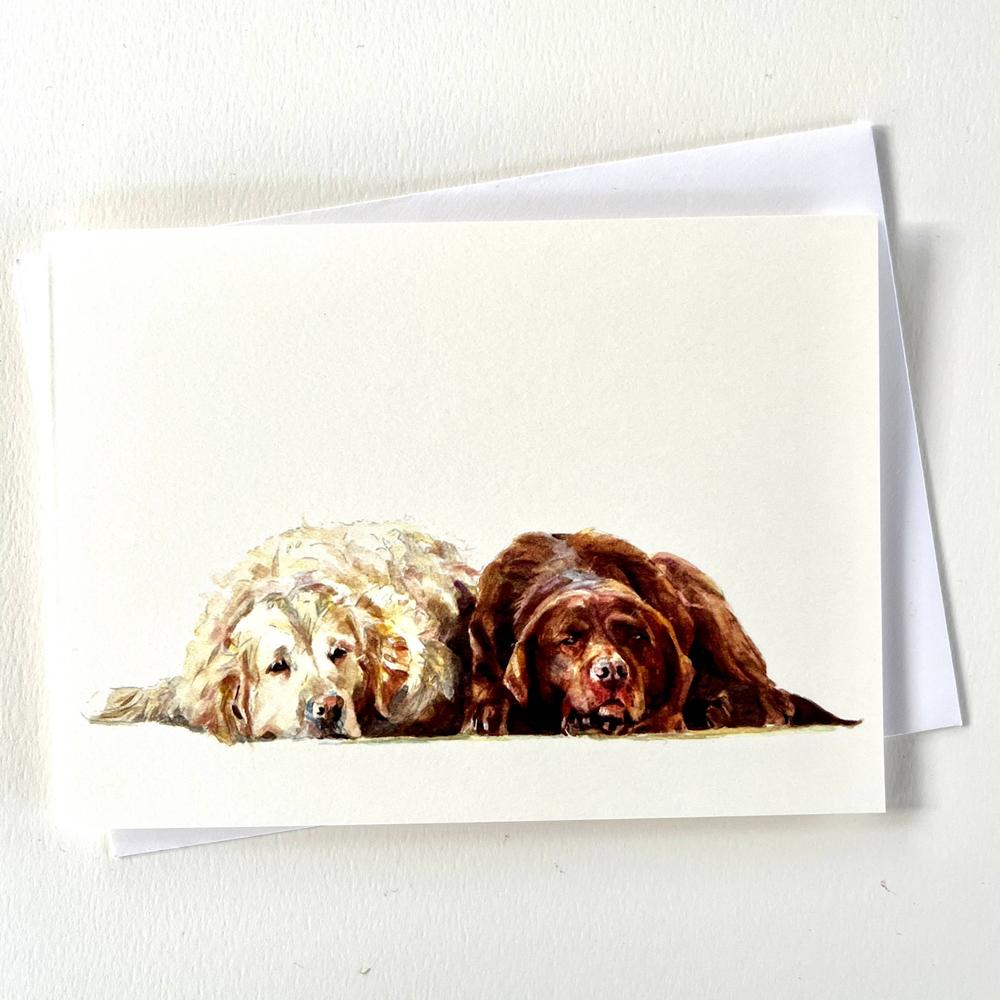 Bluebell & Rosie - Greeting Card-Gamefish