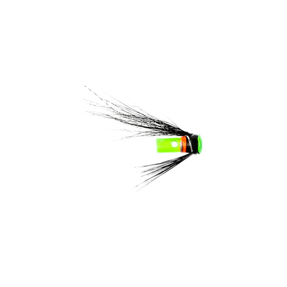 Caledonia Green Butt Riffle Hitch Tube Fly-Gamefish