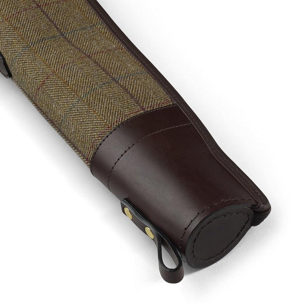 Croots Helmsley Tweed Shotgun Slip with Flap and Zip-Gamefish