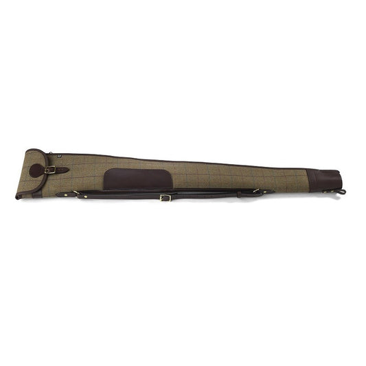 Croots Helmsley Tweed Shotgun Slip with Flap and Zip-Gamefish