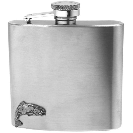 EPC 6oz Stainless Steel Hip Flask-Gamefish