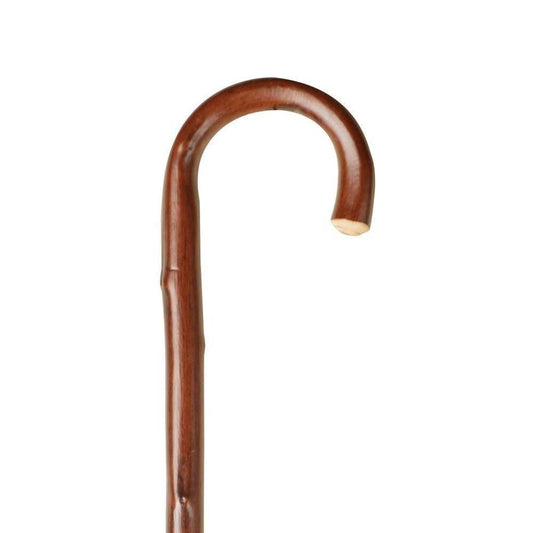 Economy Chestnut Extra Long Crook Handle Stick-Gamefish