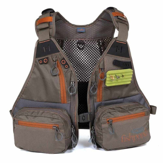Gilet de pêche à la mouche, sac à dos multi-poches, bretelles réglables et ceinture, taille moyenne pour homme et femme Gilet de pêche à la mouche, sac à dos multi-poches, bretelles réglables et ceinture, taille moyenne pour homme et femme