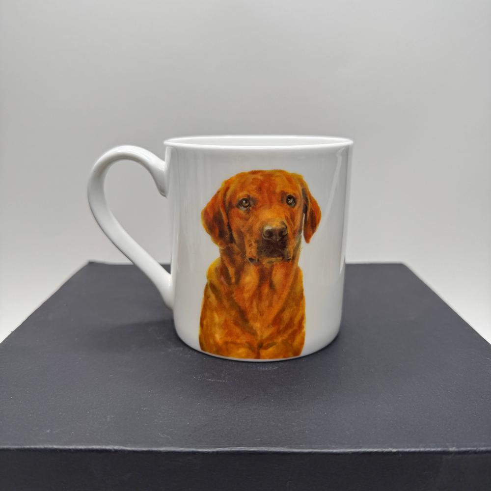 Fox Red Lab - Fine Bone China Mug: Fox Red Lab-Gamefish
