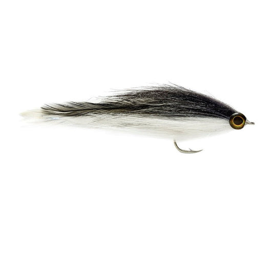 GT Two Tone Brushy Black and White-Gamefish